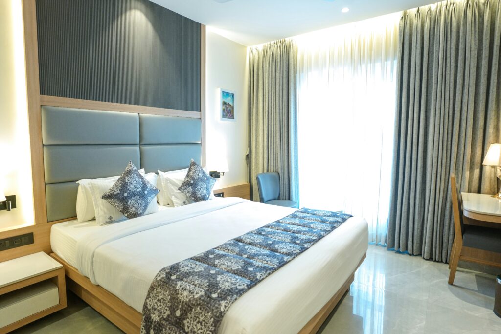Comfortable budget hotel room in Riyadh